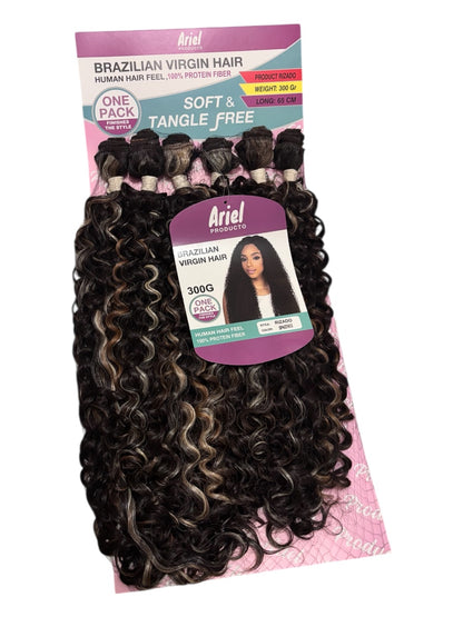 Extensions Brésiliennes Fibre Bio-Protéinée – Ariel Producto | Bouclées (Rizado)