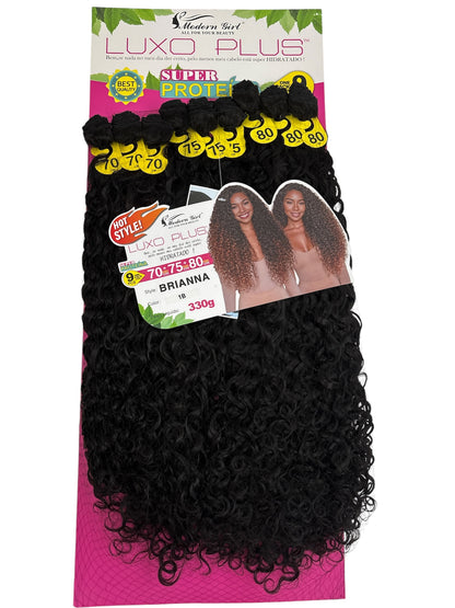 Luxo Plus BRIANNA– Boucles wavy Hair  (Super Proteína)