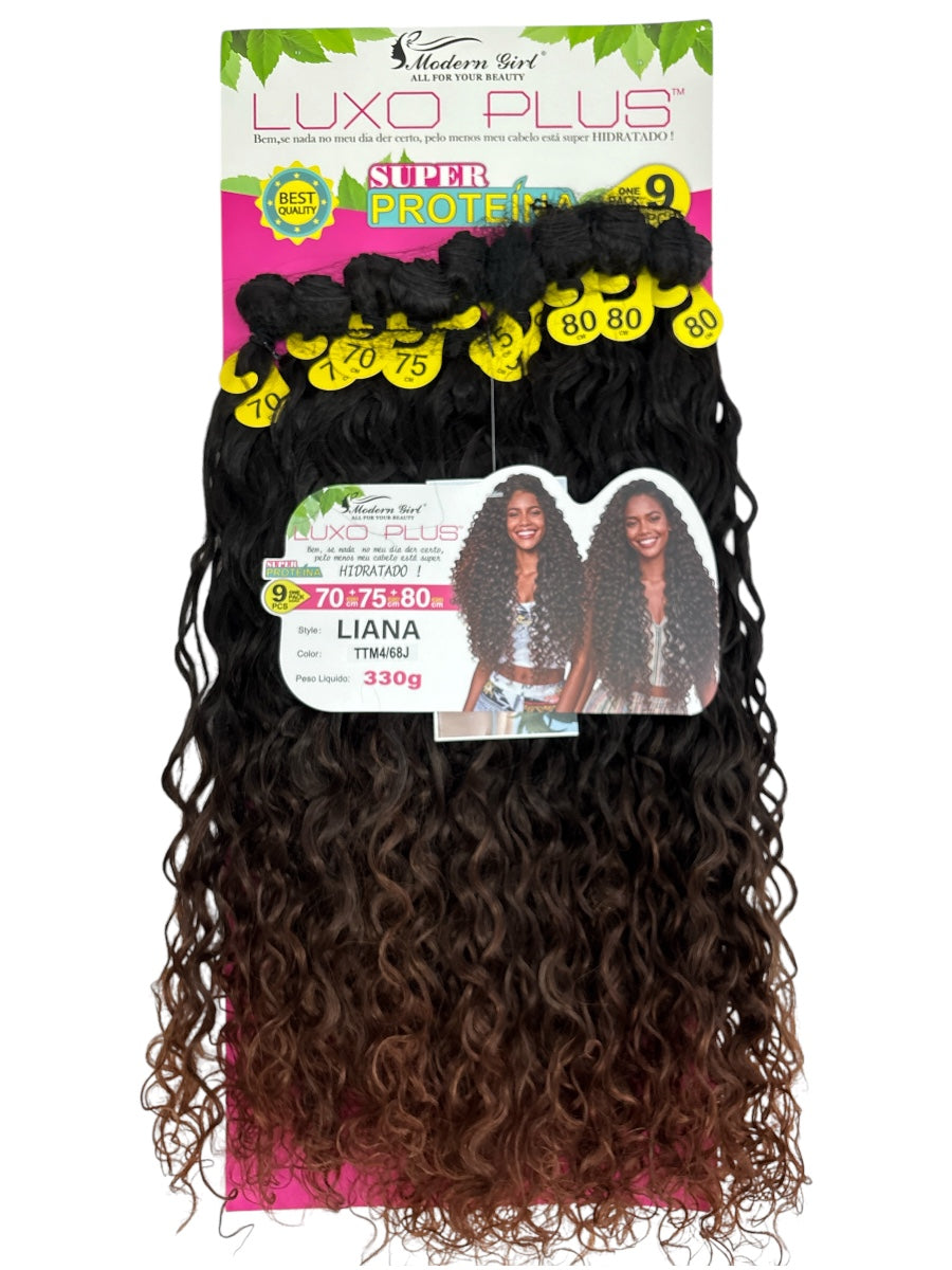 Luxo Plus LIANA – Boucles Définies Ombré (Super Protéina)
