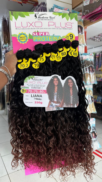 Luxo Plus LIANA – Boucles Définies Ombré (Super Protéina)