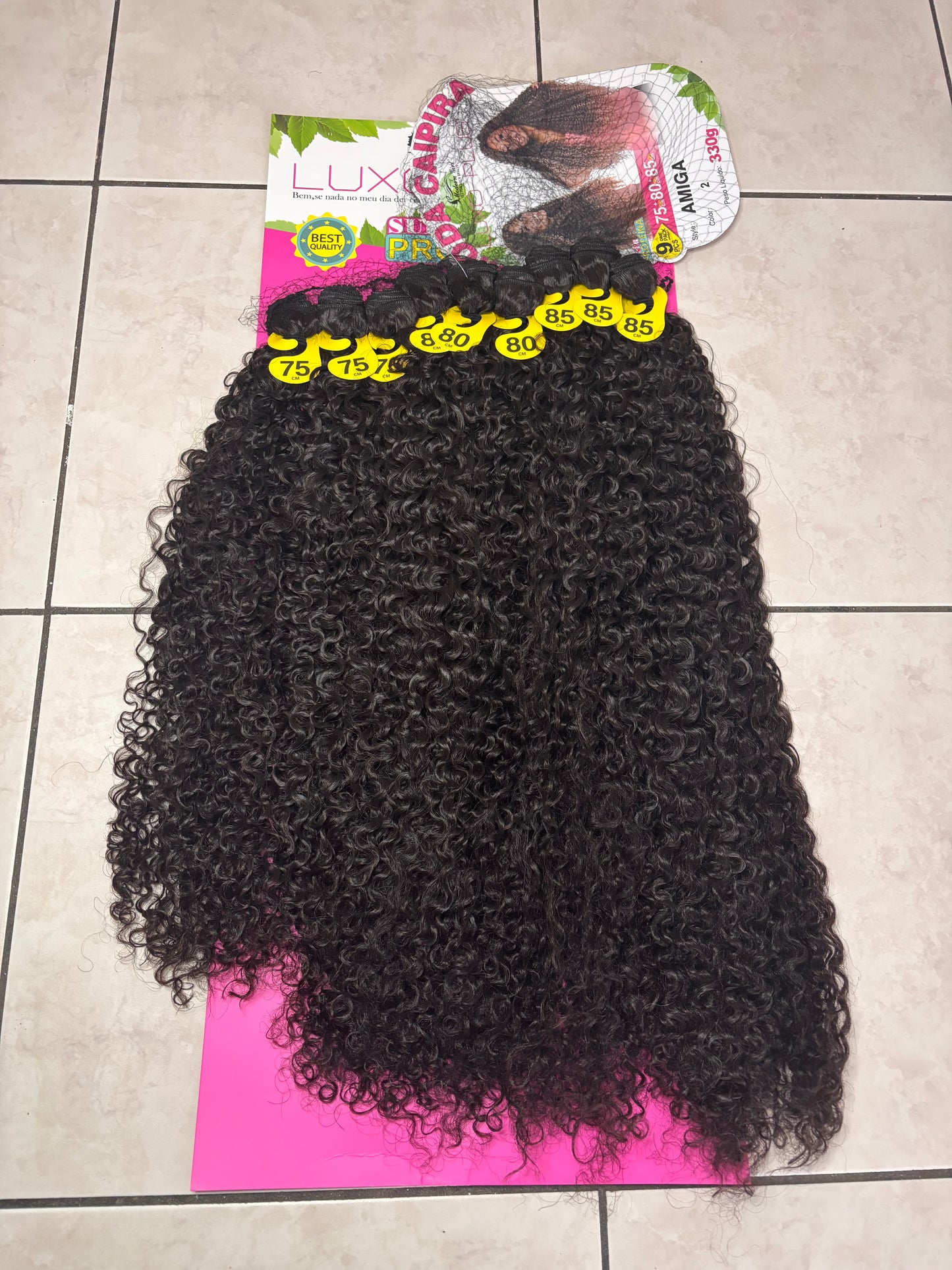 Mèches Luxo Plus – AMIGA (Moda Caipira – Super Protéina)