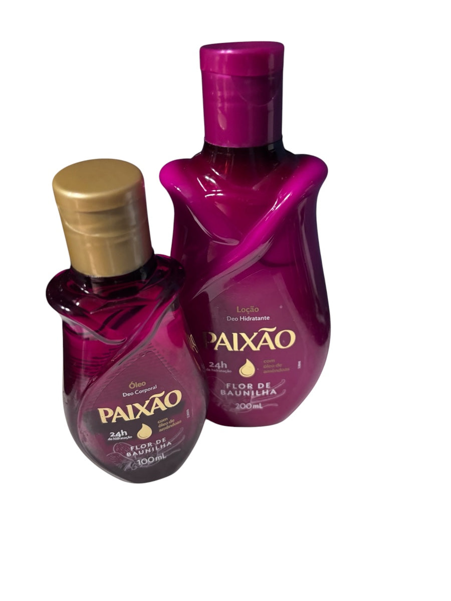 🌸 Huile Corporelle Paixão 
– Flor de Baunilha 100 ml