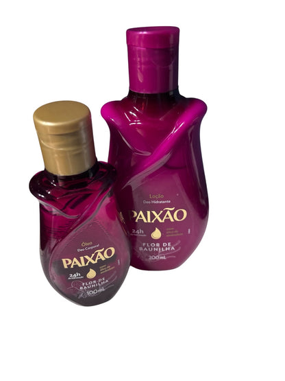 🌸 Huile Corporelle Paixão 
– Flor de Baunilha 100 ml