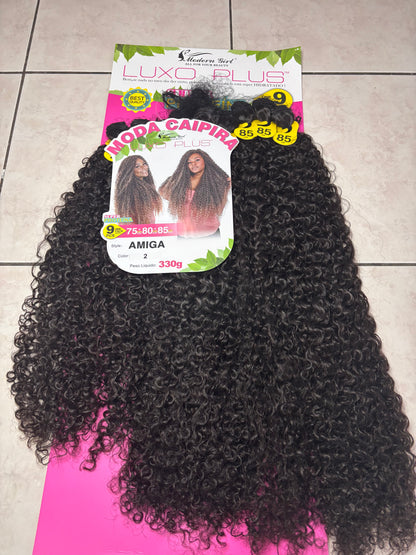 Mèches Luxo Plus – AMIGA (Moda Caipira – Super Protéina)