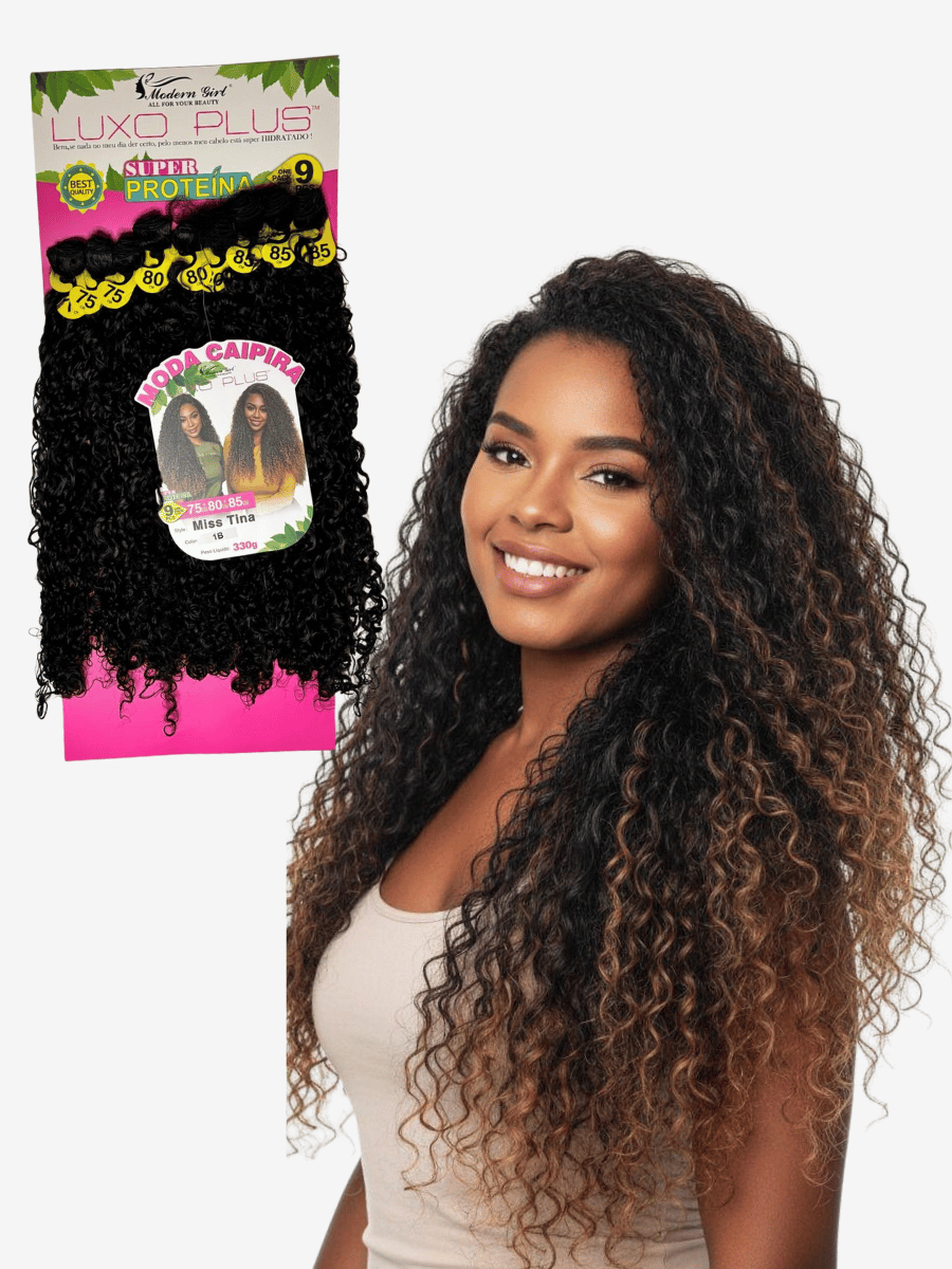 Extensions Brésiliennes Fibres  Bio-Protéinées –  MISS TINA (LUXO PLUS)