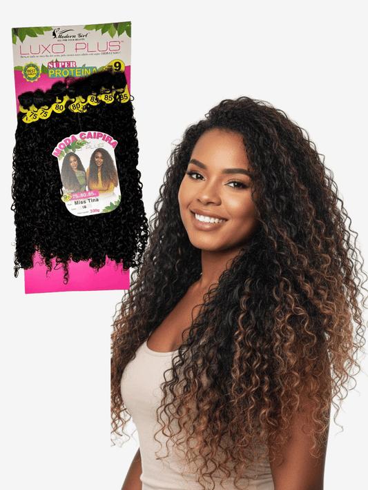Extensions Brésiliennes Fibres  Bio-Protéinées –  MISS TINA (LUXO PLUS)