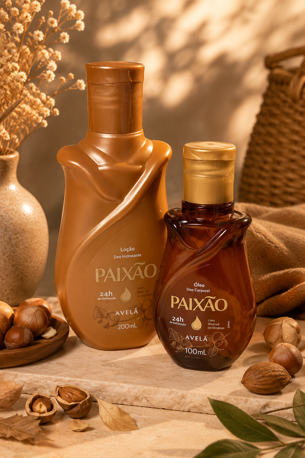 🤎 Huile Corporelle Paixão Avela – 100 ml