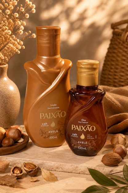 🤎 Huile Corporelle Paixão Avela – 100 ml