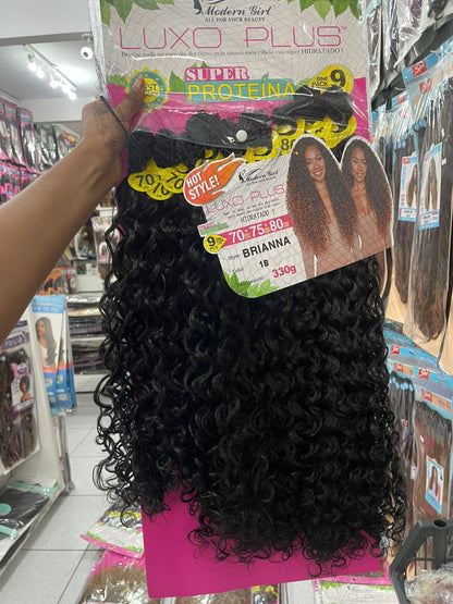 Luxo Plus BRIANNA– Boucles wavy Hair  (Super Proteína)