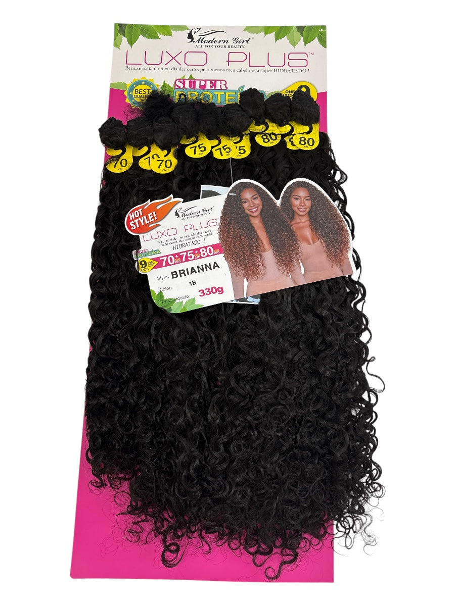 Luxo Plus BRIANNA– Boucles wavy Hair  (Super Proteína)