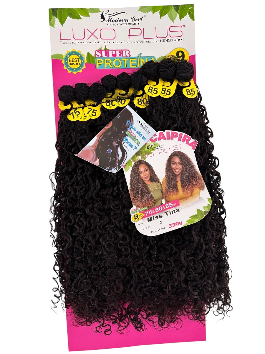Brazilian Bio-Protein Fiber Extensions – MISS TINA (LUXO PLUS)
