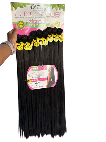 Brazilian Bio-Protein Fiber Extensions – Natural Straight Effect