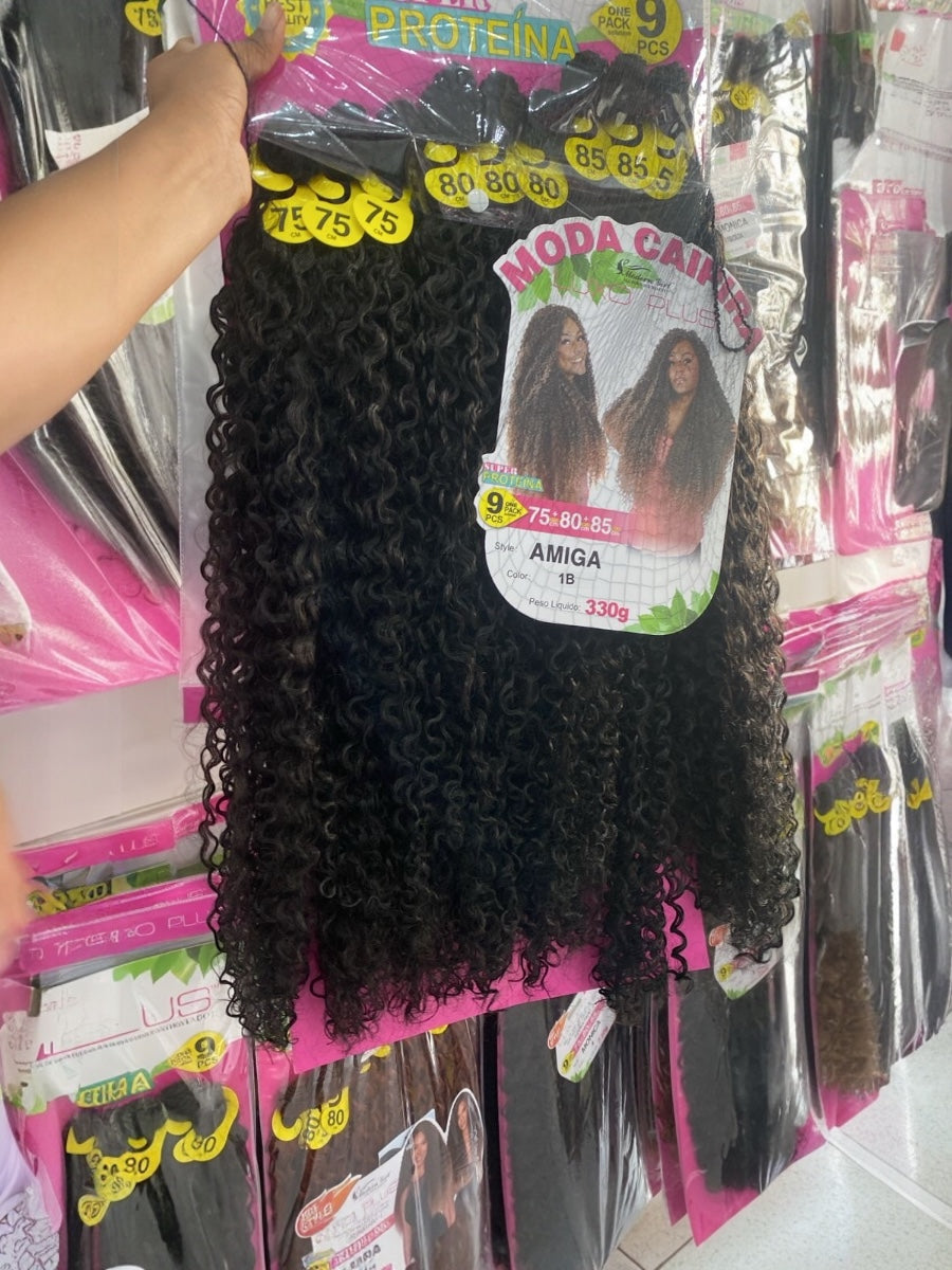 Mèches Luxo Plus – AMIGA (Moda Caipira – Super Protéina)