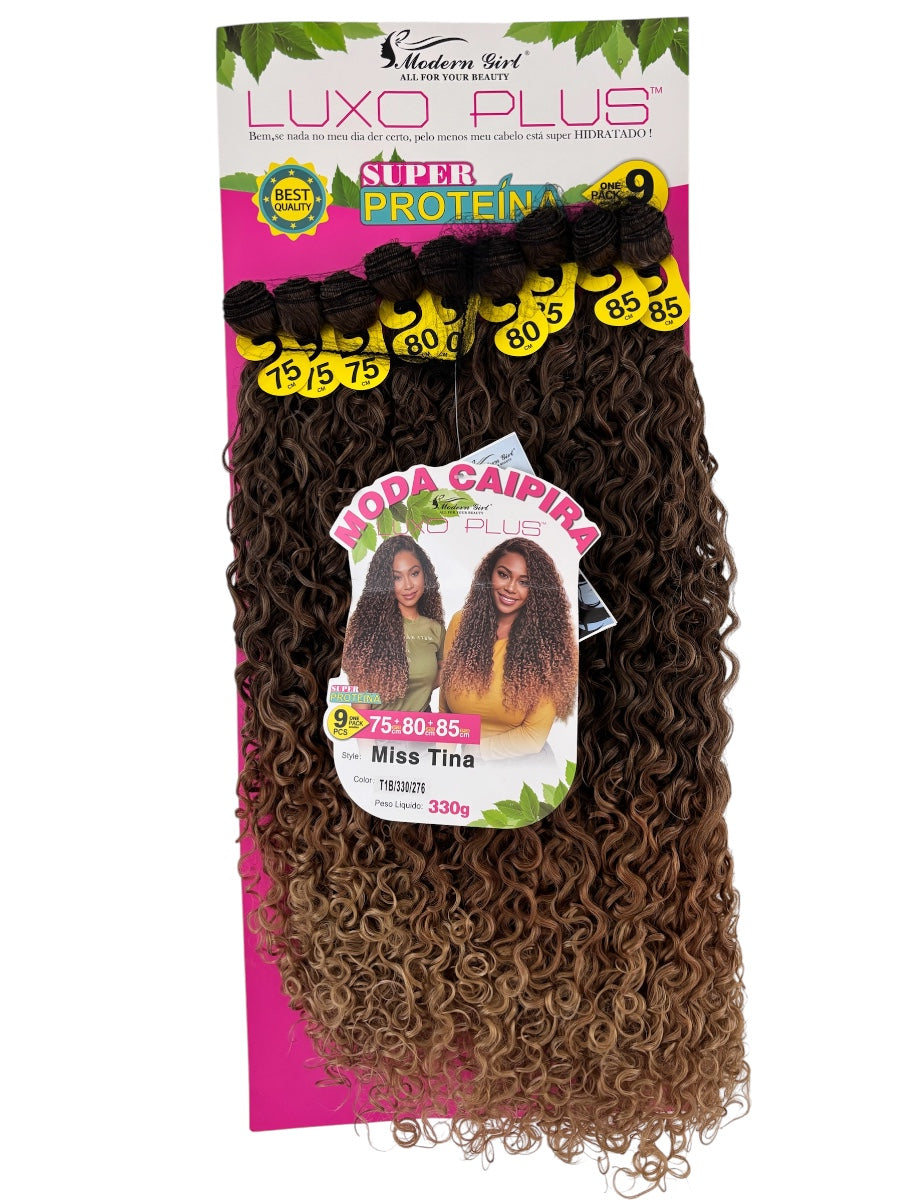 Brazilian Bio-Protein Fiber Extensions – MISS TINA (LUXO PLUS)