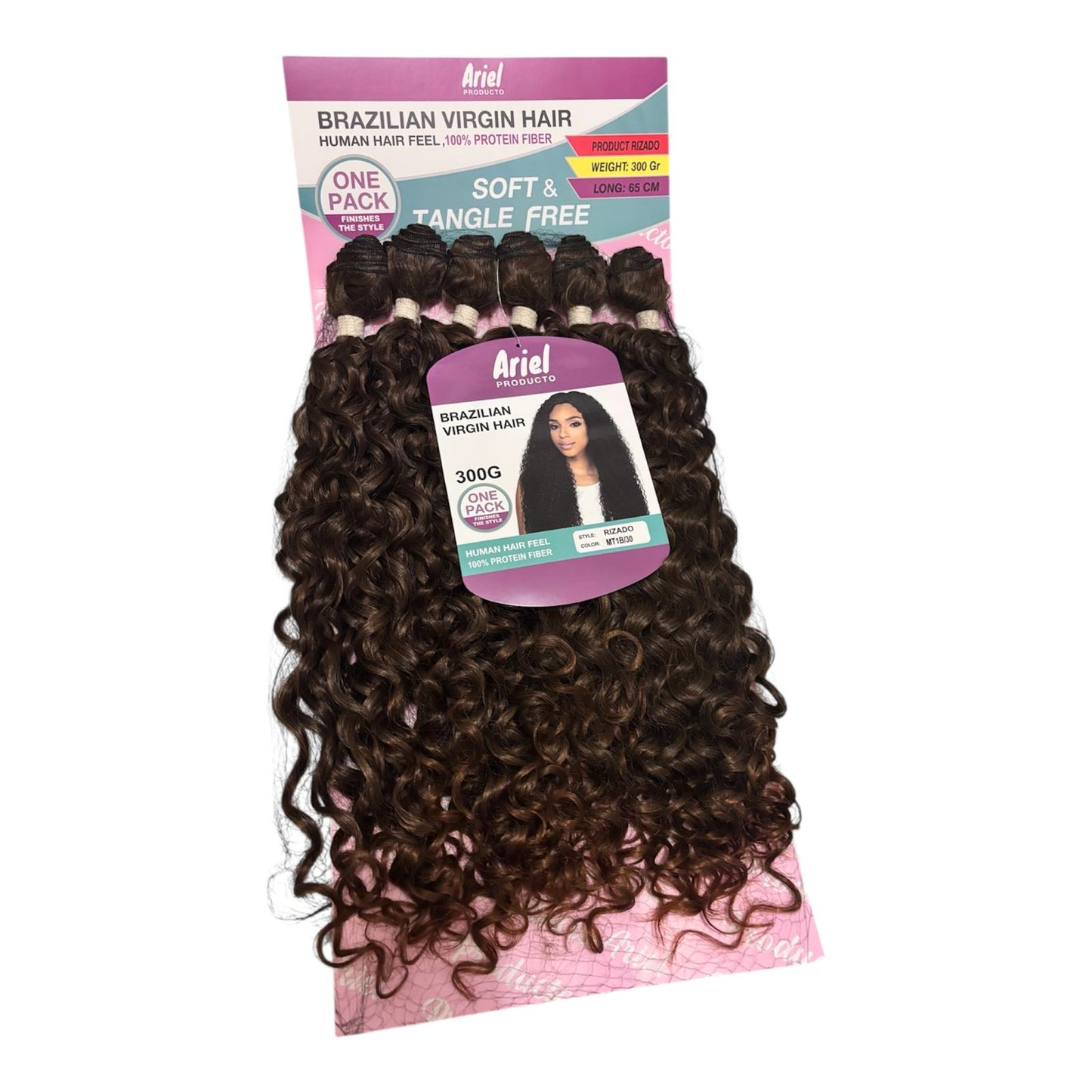 Extensions Brésiliennes Fibre Bio-Protéinée – Ariel Producto | Bouclées (Rizado)