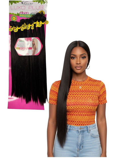 Brazilian Bio-Protein Fiber Extensions – Natural Straight Effect